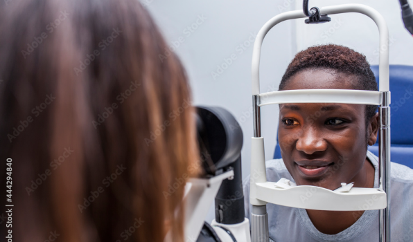 A vision care appointment